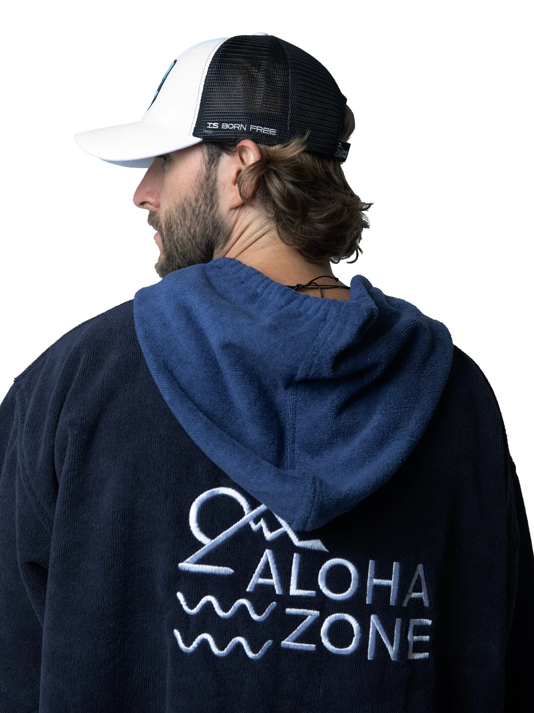 Белая бейсболка Trucker Cap