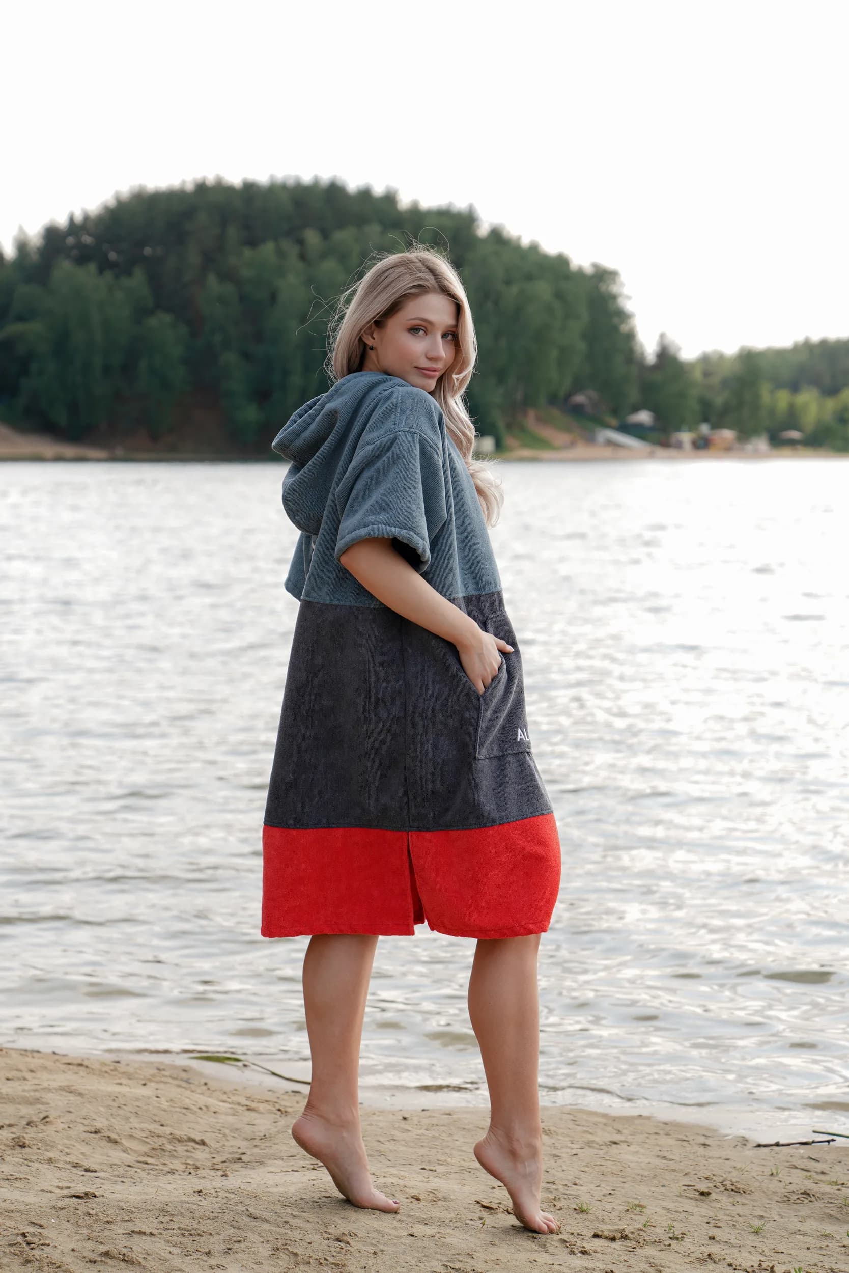 Пончо для серфинга Ocean Hood