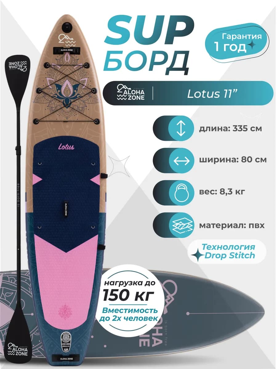 Сапборд Lotus 11``