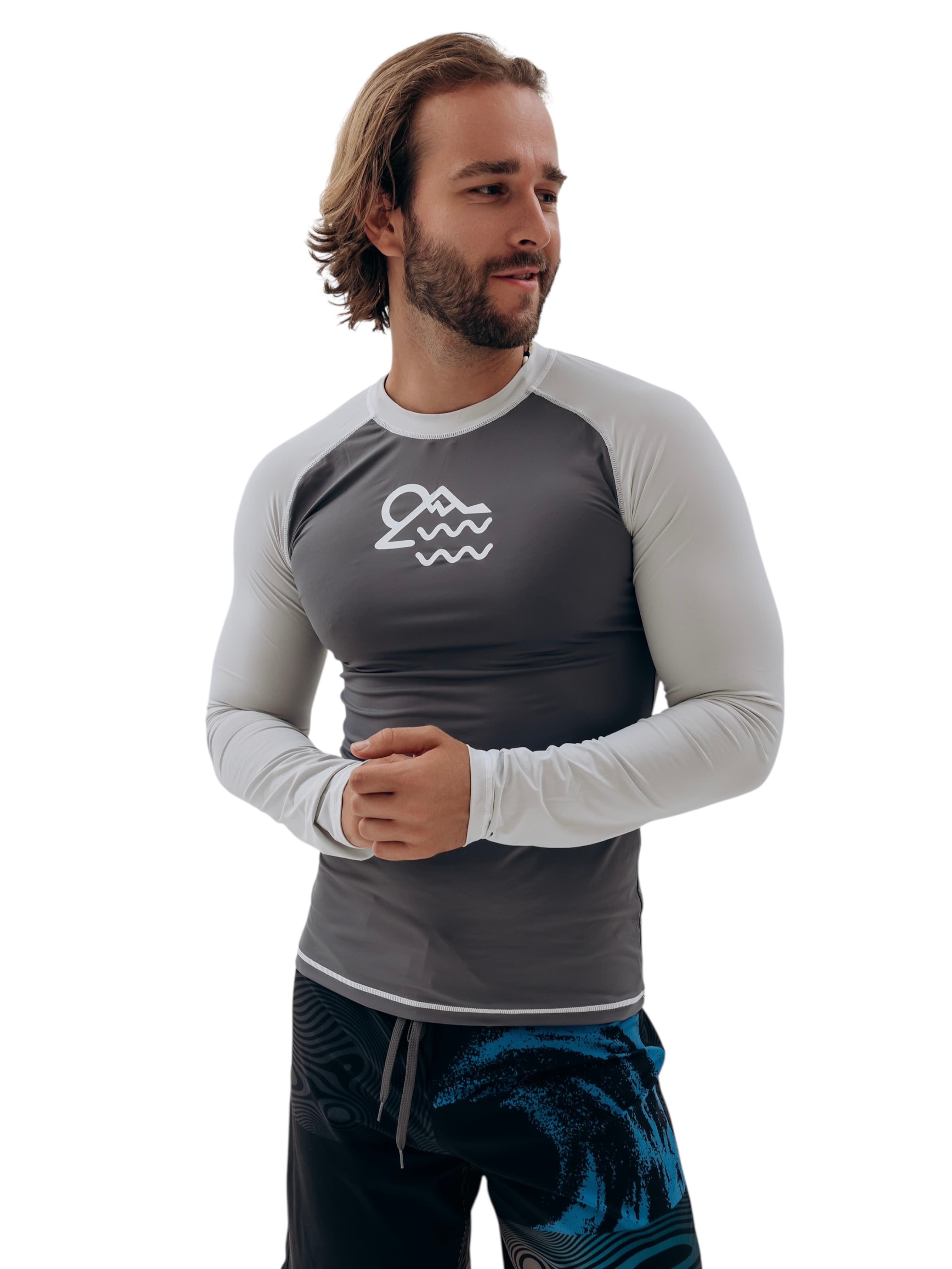 Гидромайка Long Sleeve серая