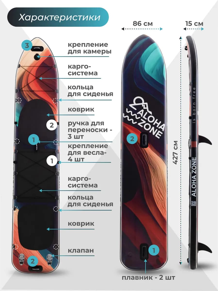 Сапборд Abstraction 14``